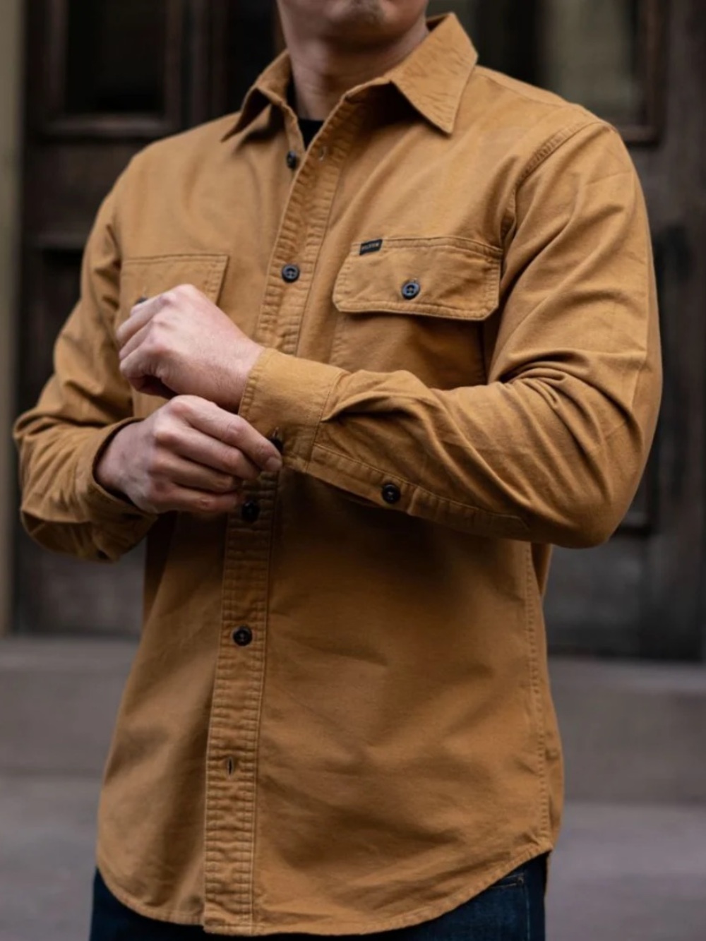 Filson, Field Flannel Button-Up Shirt, S